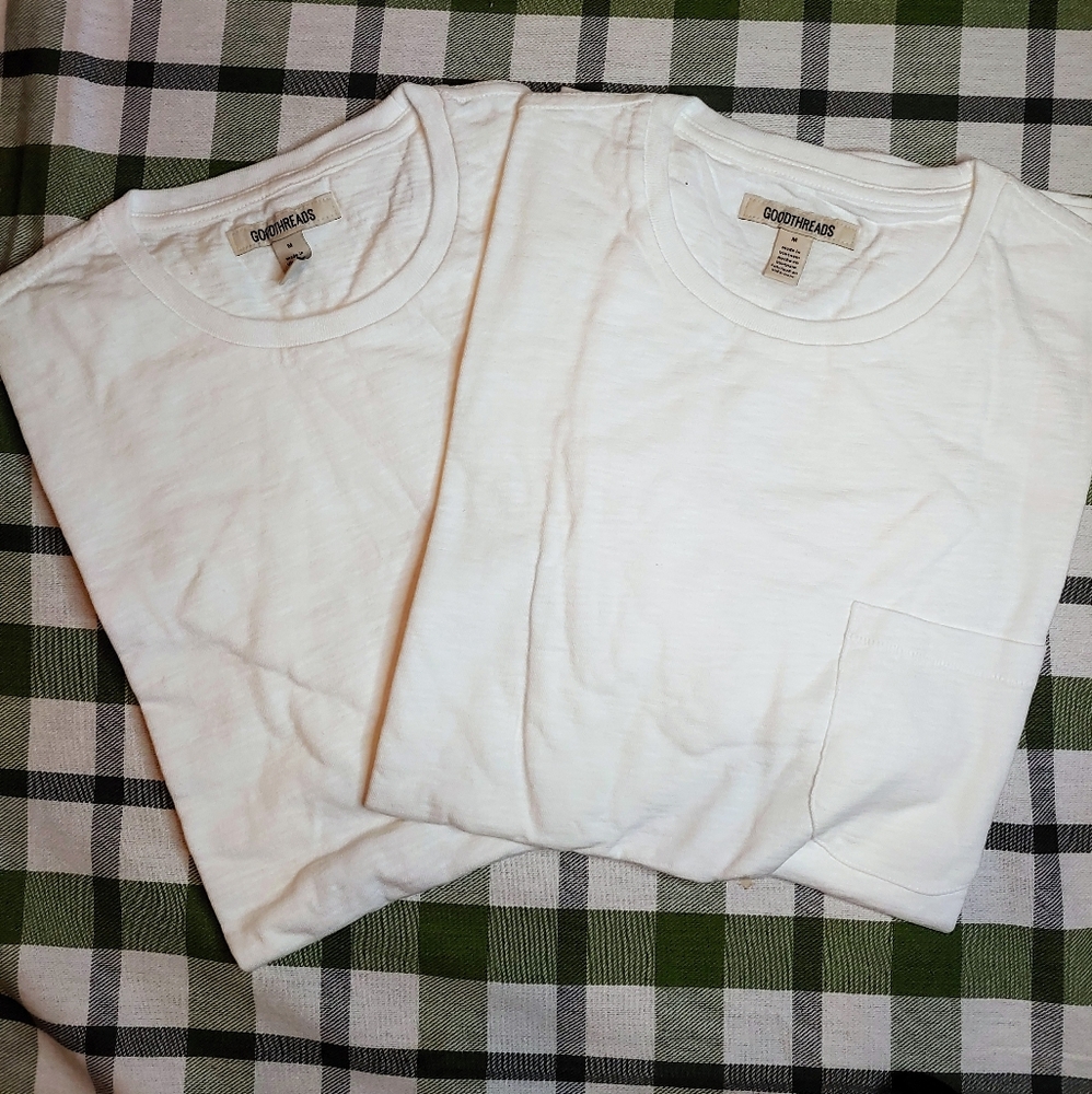 Goodthreads Men's Lightweight Slub Crew neck